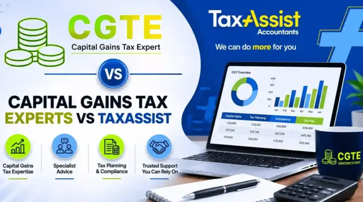 Capital Gains Tax Experts Versus TaxAssist Accountants