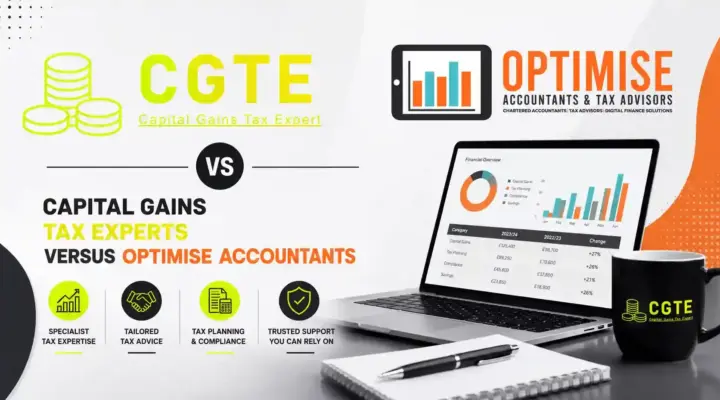 Capital Gains Tax Experts versus Optimise Accountants