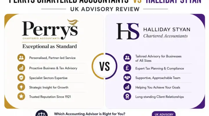 Perrys vs Halliday Styan comparison