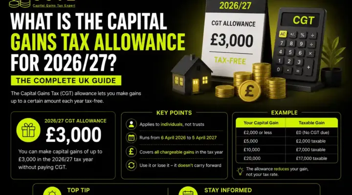 Do I need to pay Capital Gains Tax - 2026/27 allowance and rates chart