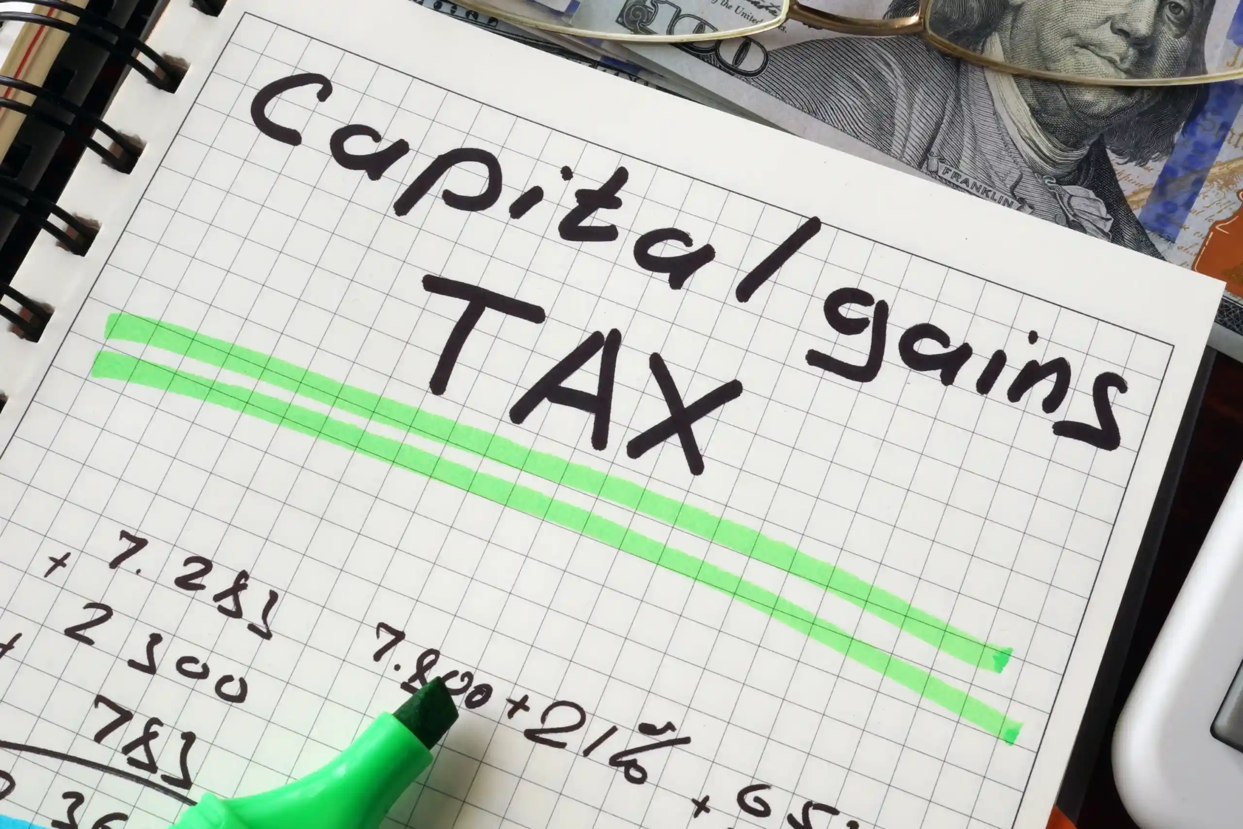 Capital gains tax basic rate taxpayer UK deductions and allowable costs