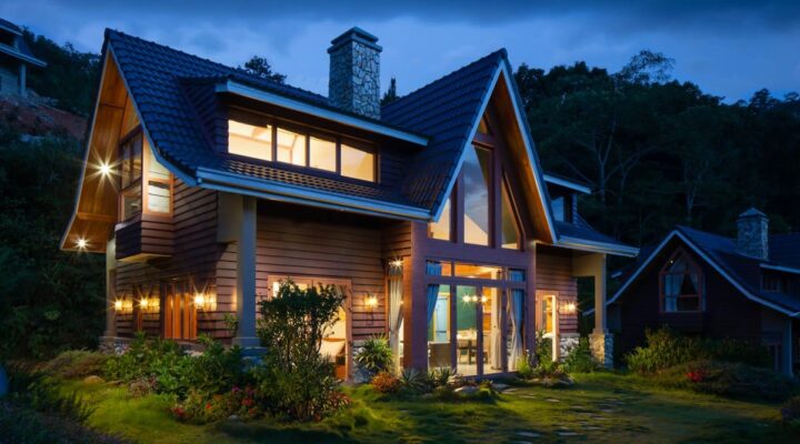 Family home at dusk – Private Residence Relief non-resident rules